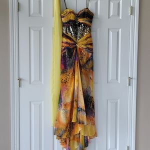 Tony Bowls gown WORN ONCE